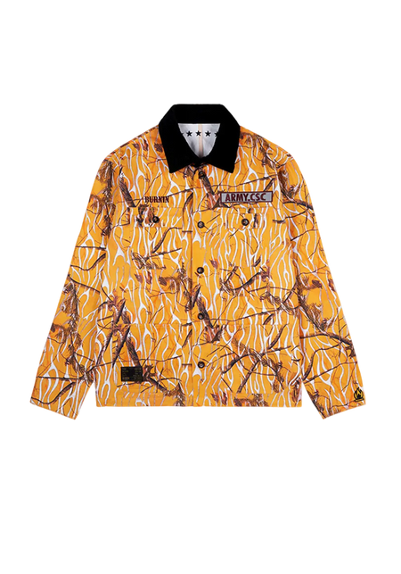 Fire Pattern Camouflage Combat Shirt - PSYLOS 1, Fire Pattern Camouflage Combat Shirt, Shirt, Burnin, PSYLOS 1