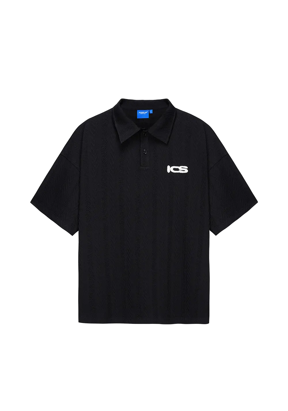 Printed Half Zip Polo Shirt - PSYLOS 1, Printed Half Zip Polo Shirt, Shirt, iconslab, PSYLOS 1