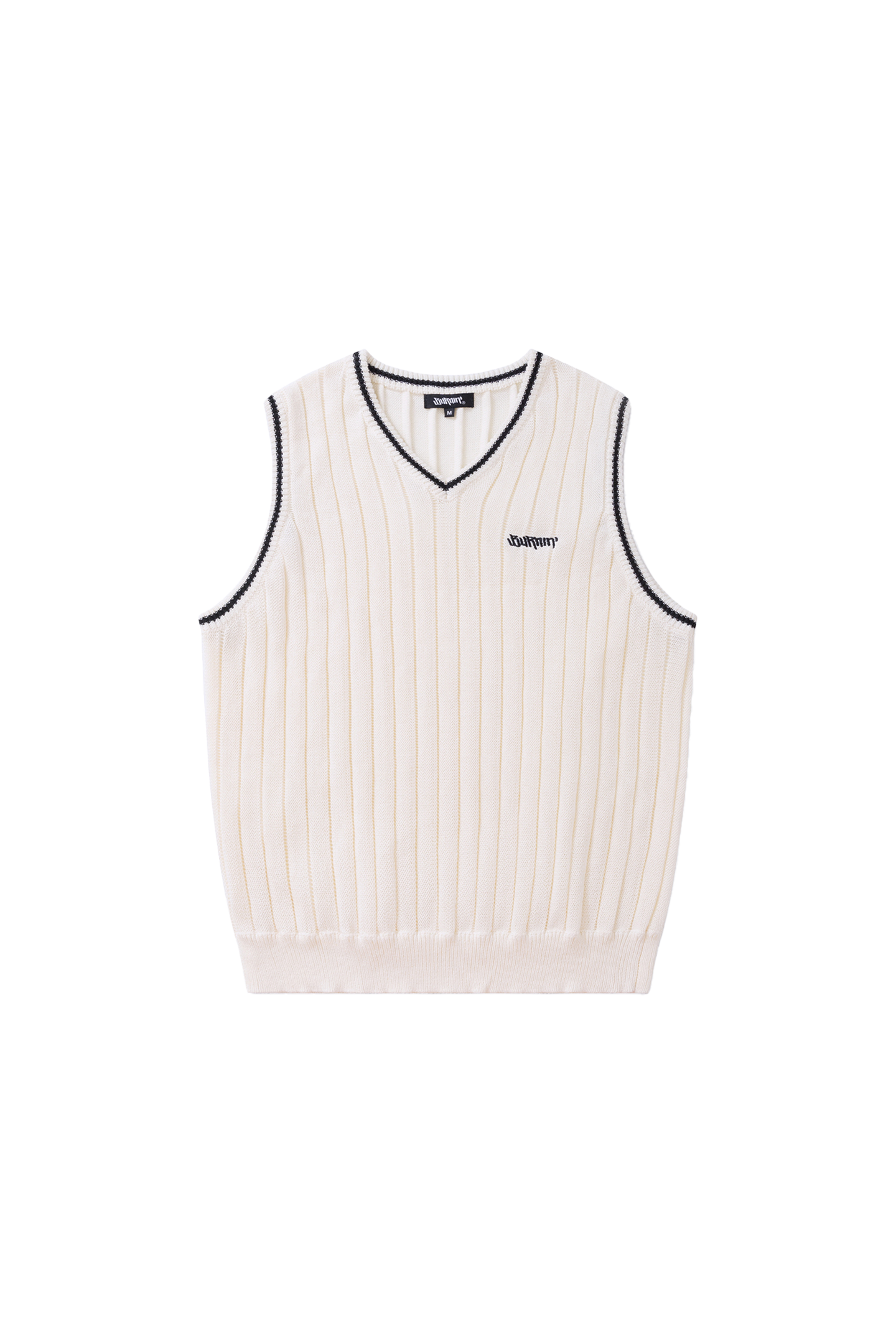 BURNIN* “97’series” v-neck custom knitted vest - PSYLOS 1, BURNIN* “97’series” v-neck custom knitted vest, T-Shirt, Burnin, PSYLOS 1