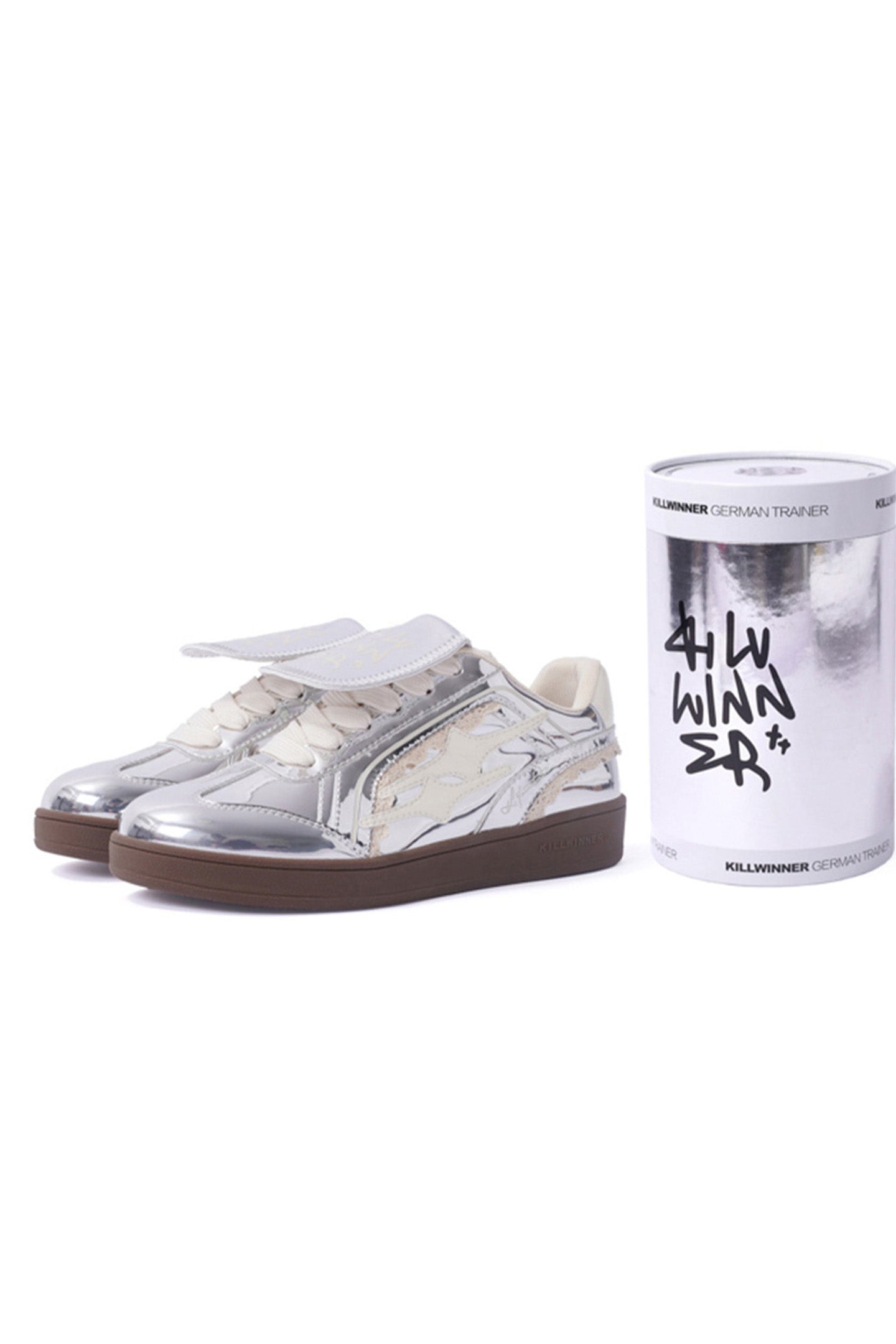 KILLWINNER丨Retro Training Sneaker-Silver - PSYLOS 1, KILLWINNER丨Retro Training Sneaker-Silver, Retro Trainers, KILLWINNER•JAPAN, PSYLOS 1