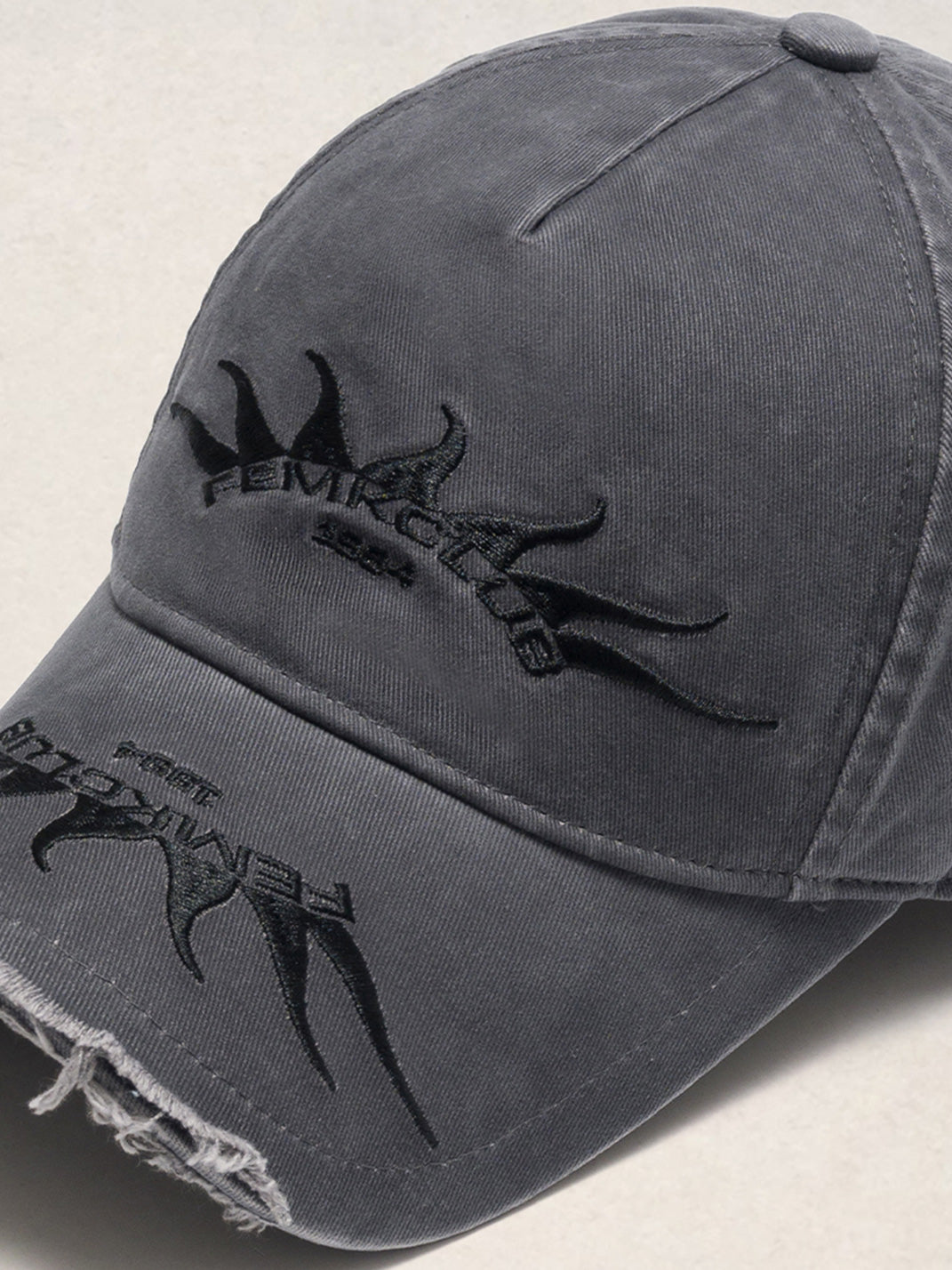 FLEAMARKET | 1994 Flamework Washed Curve Brim Cap - PSYLOS 1, FLEAMARKET | 1994 Flamework Washed Curve Brim Cap, Hats, FLEAMARKET, PSYLOS 1