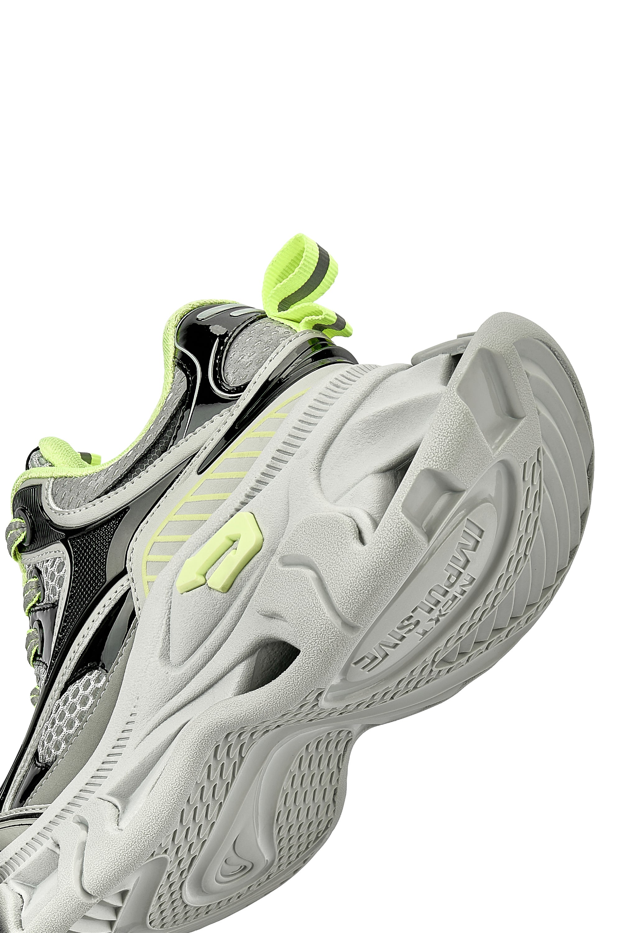 NEXT IMPULSIVE丨Papillon Series-Grey/Teal Grey - PSYLOS 1, NEXT IMPULSIVE丨Papillon Series-Grey/Teal Grey, Chunky Sneakers, NEXT IMPULSIVE•JAPAN, PSYLOS 1