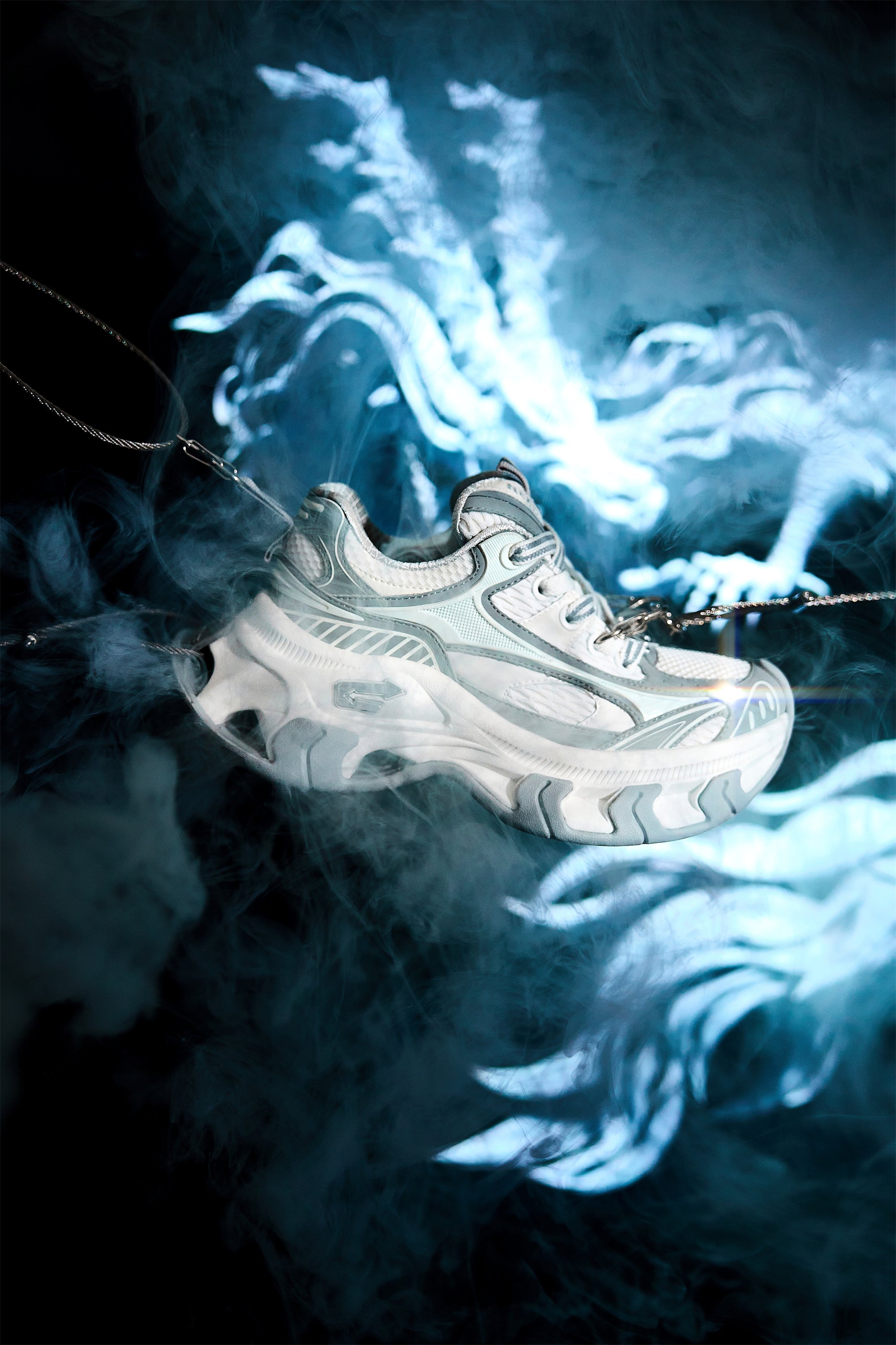 NEXT IMPULSIVE丨Papillon Series-Grey/Teal Grey - PSYLOS 1, NEXT IMPULSIVE丨Papillon Series-Grey/Teal Grey, Chunky Sneakers, NEXT IMPULSIVE•JAPAN, PSYLOS 1