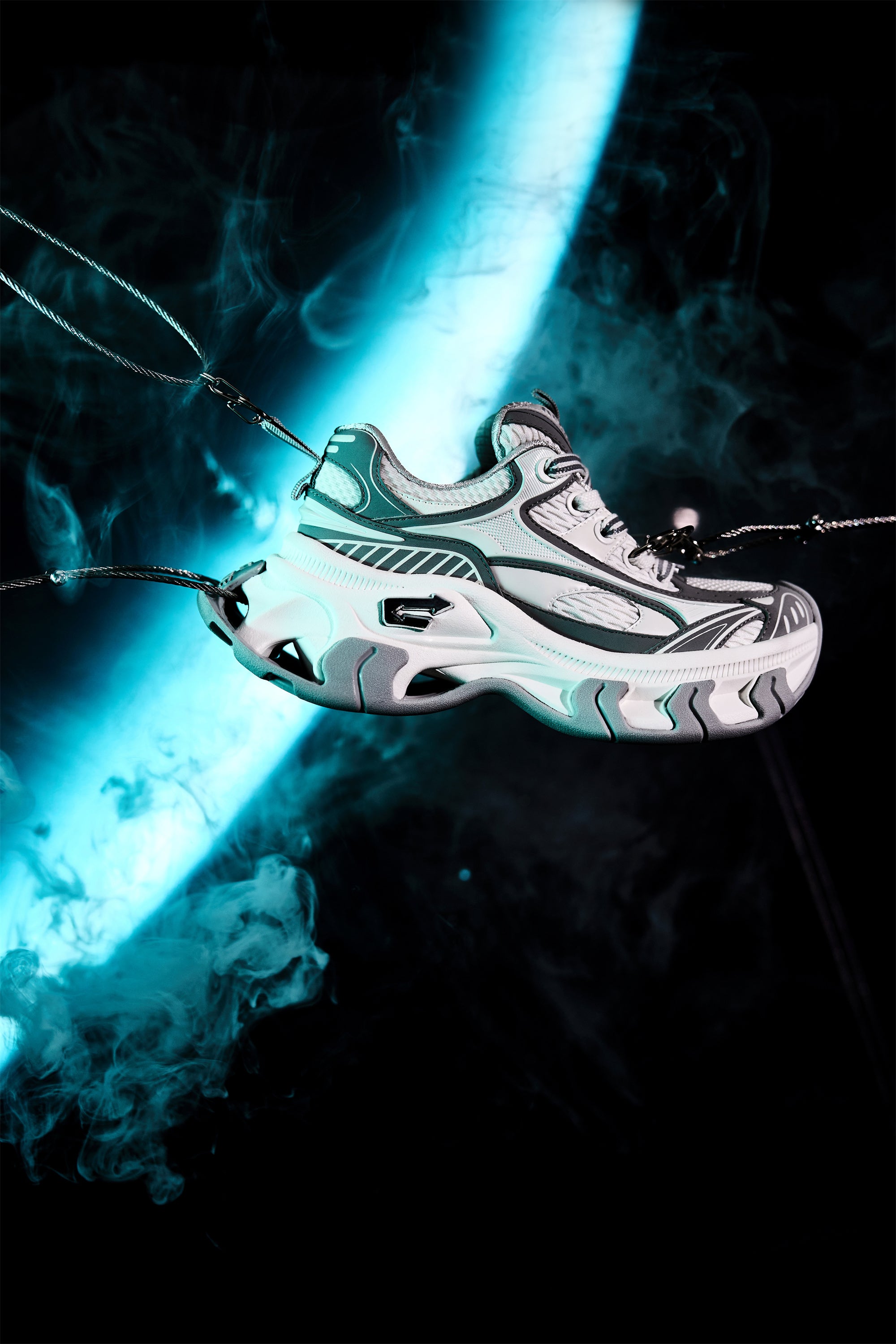 NEXT IMPULSIVE丨Papillon Series-Grey/Teal Grey - PSYLOS 1, NEXT IMPULSIVE丨Papillon Series-Grey/Teal Grey, Chunky Sneakers, NEXT IMPULSIVE•JAPAN, PSYLOS 1