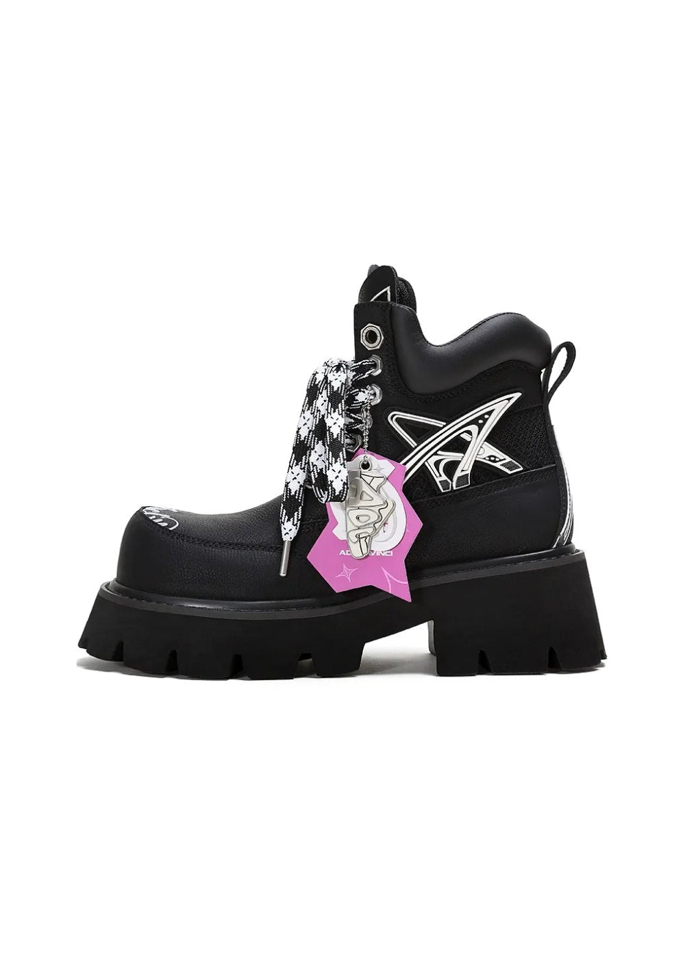 ADC丨Stardust Cat-Ear Black Boots-Black - PSYLOS 1, ADC丨Stardust Cat-Ear Black Boots-Black, Boots, ADC, PSYLOS 1