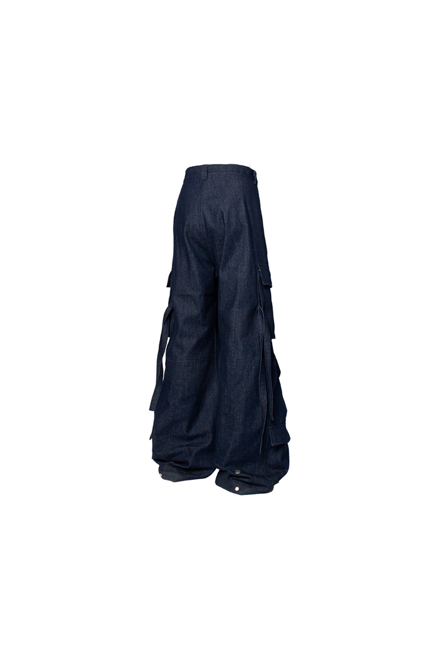 RELABEL丨Washed Silhouette Pleated Ribbon Jeans - PSYLOS 1, RELABEL丨Washed Silhouette Pleated Ribbon Jeans, Pants, RELABEL, PSYLOS 1