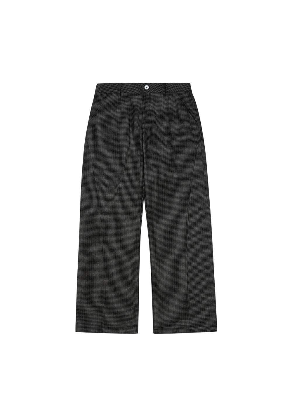 PCLP Small Check Pattern Casual Pants