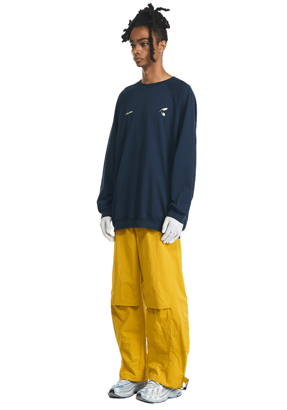 Deconstructed Tapered Wide Leg Pants - PSYLOS 1, Deconstructed Tapered Wide Leg Pants, Pants, RELABEL, PSYLOS 1