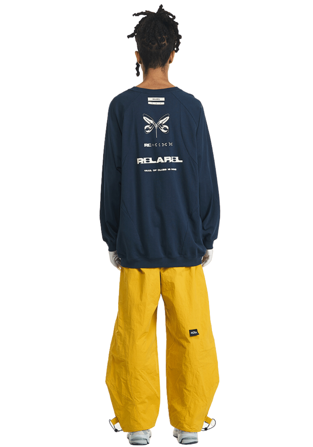 Deconstructed Tapered Wide Leg Pants - PSYLOS 1, Deconstructed Tapered Wide Leg Pants, Pants, RELABEL, PSYLOS 1