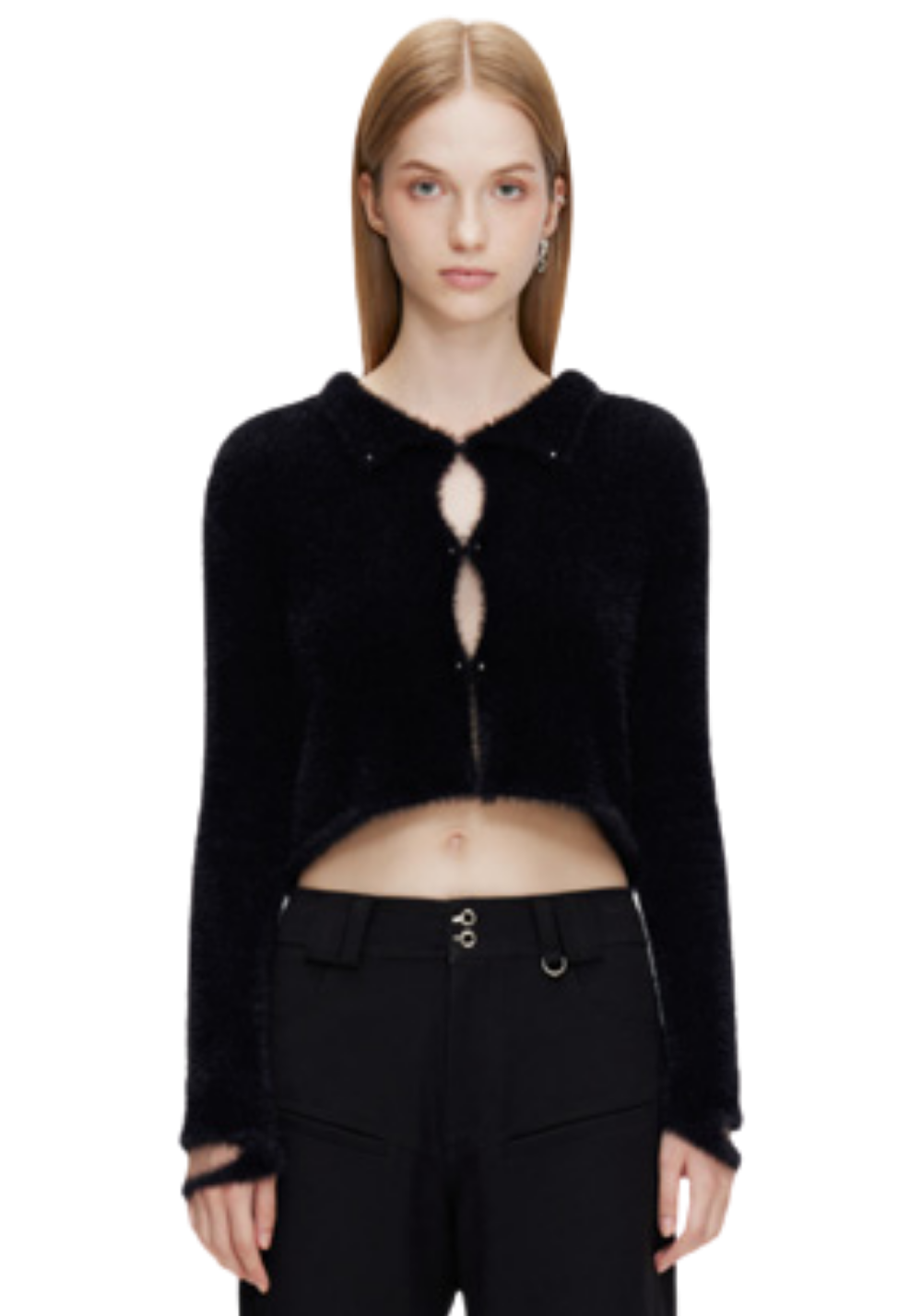 Fleece Rivet Cardigan - PSYLOS 1, Fleece Rivet Cardigan, Sweater, The Last Redemption, PSYLOS 1