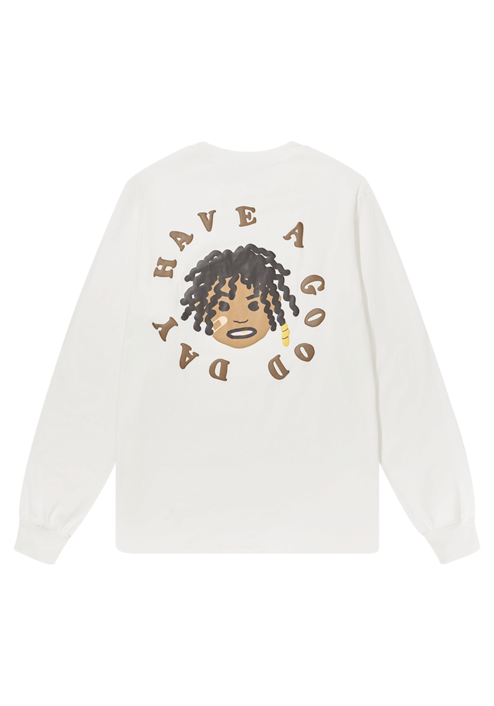 Dreadlocked Afro Print Sweatshirt - PSYLOS 1, Dreadlocked Afro Print Sweatshirt, Sweatshirts, HARSH AND CRUEL, PSYLOS 1