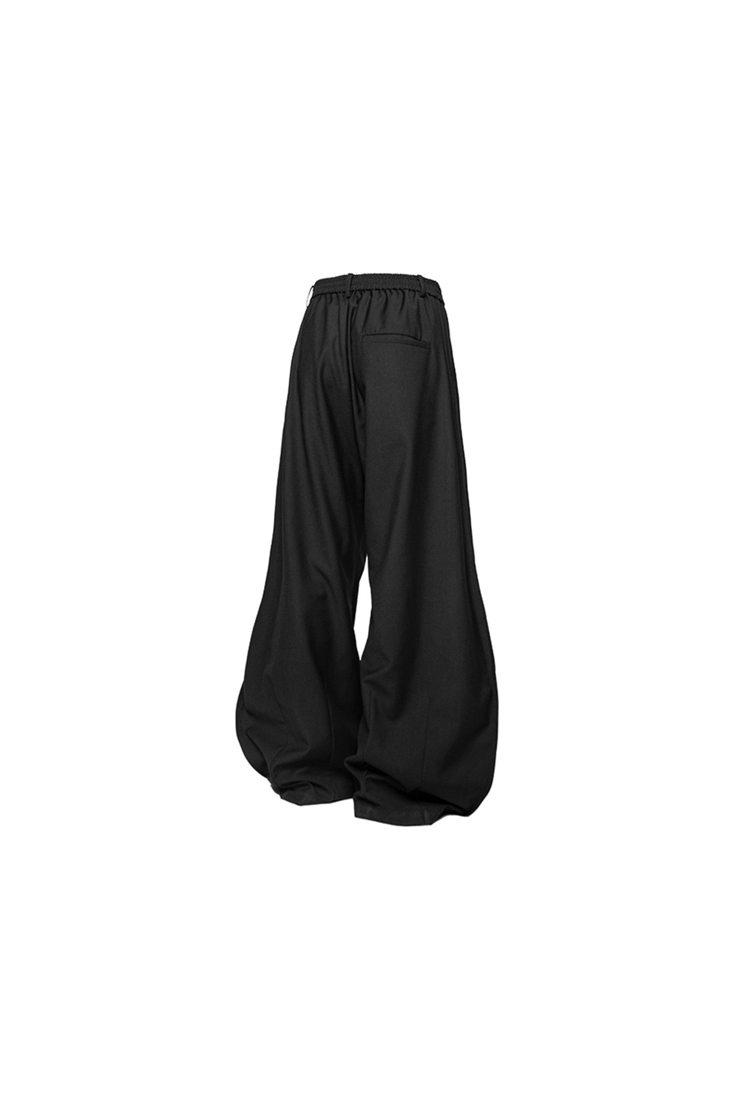 Pleated Deconstructed Trousers