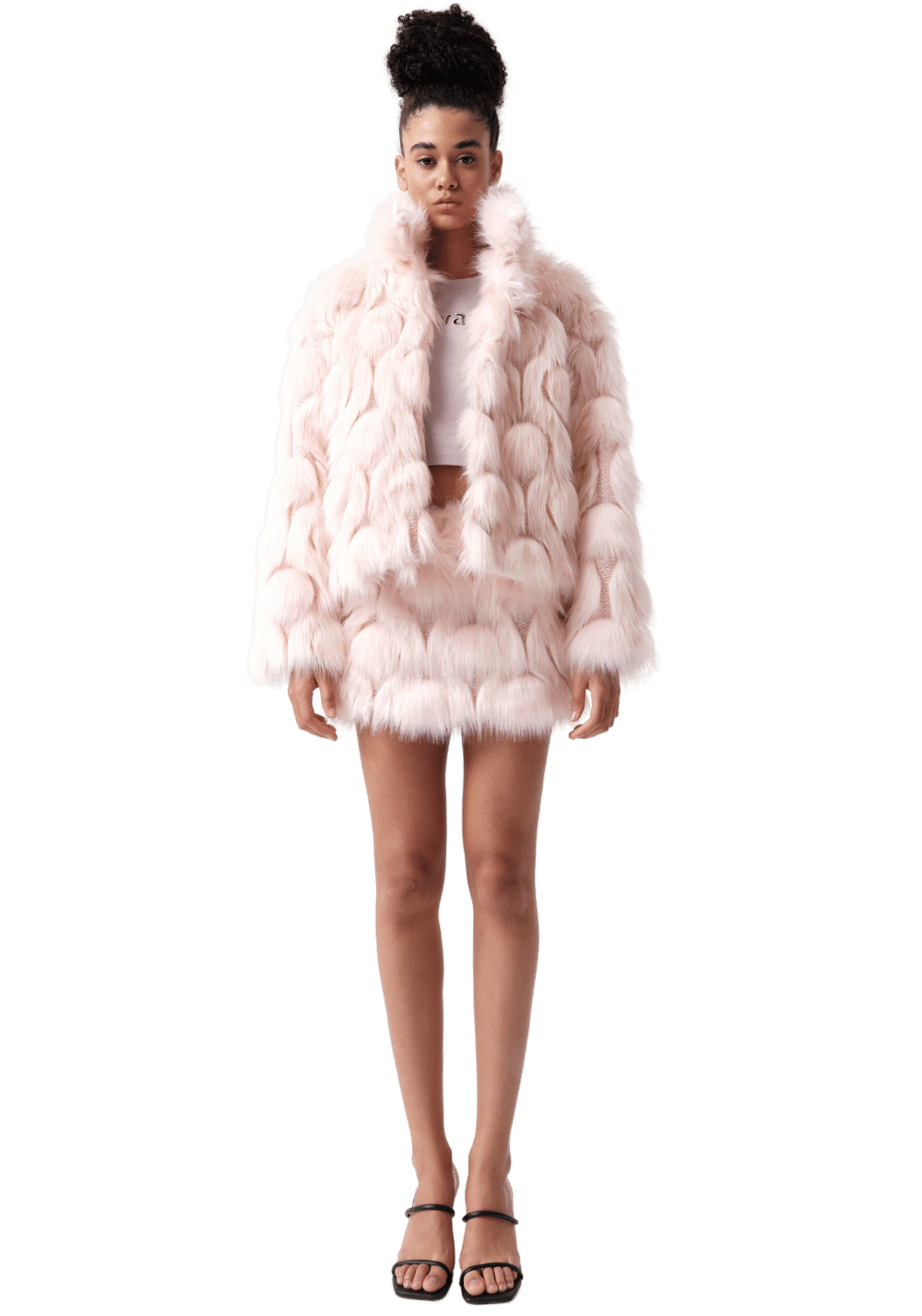 Pink Fur Skirt - PSYLOS 1, Pink Fur Skirt, Dress/Skirt, VANN VALRENCÉ, PSYLOS 1