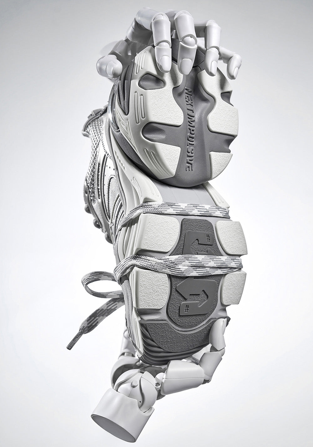 NEXT IMPULSIVE丨Power Series-Silver - PSYLOS 1, NEXT IMPULSIVE丨Power Series-Silver, Chunky Sneakers, NEXT IMPULSIVE•JAPAN, PSYLOS 1