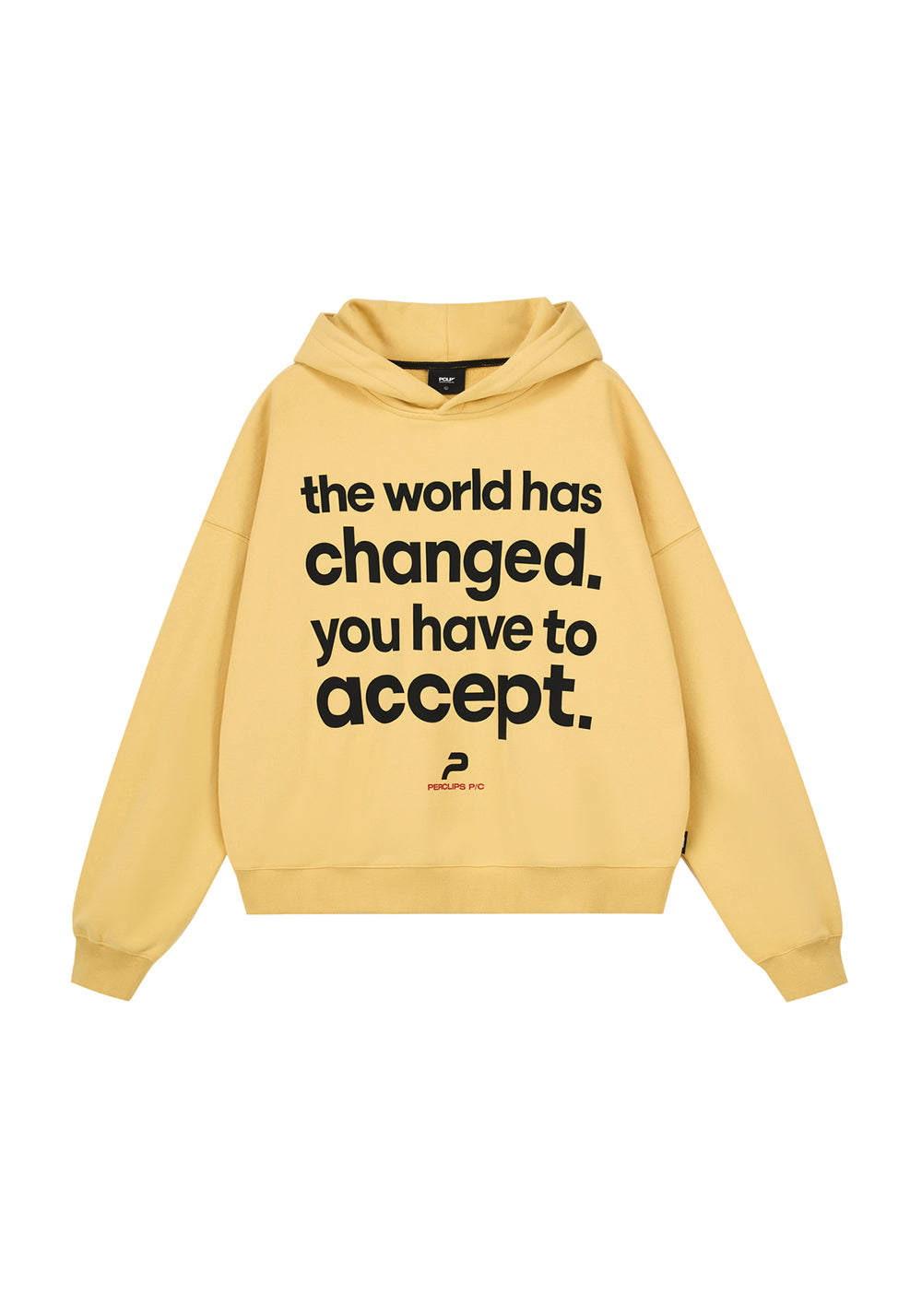 PCLP Multi-Line Slogan Hooded Sweatshirt