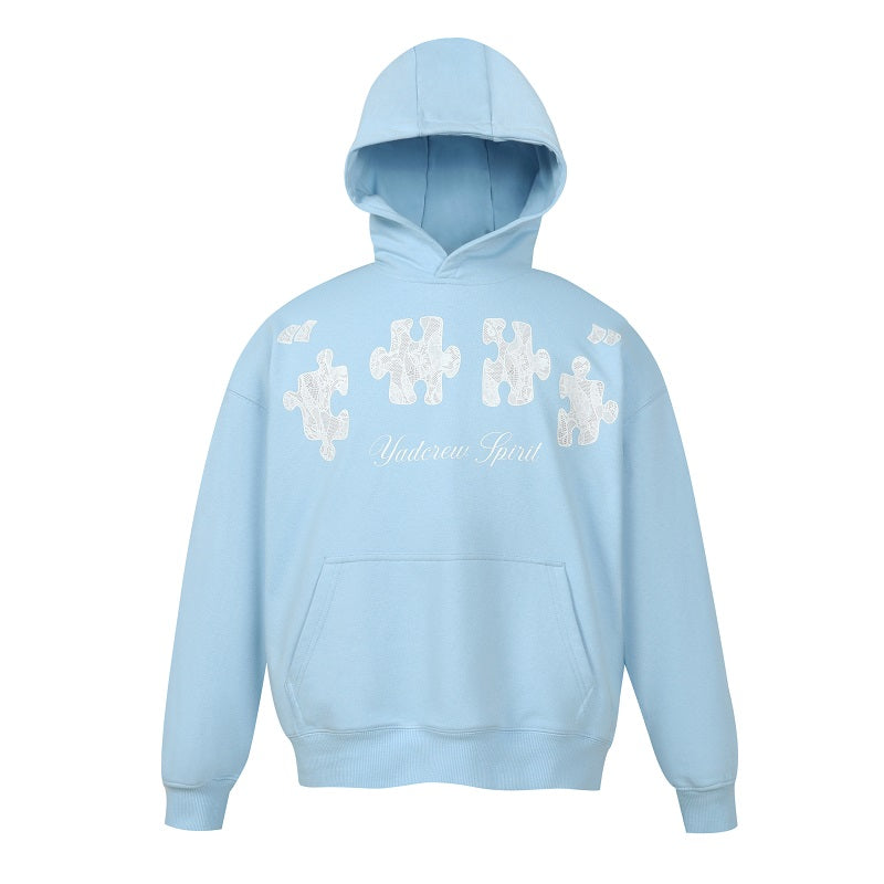 YADcrew | Puzzle Lace Print Hoodie - PSYLOS 1, YADcrew | Puzzle Lace Print Hoodie, Hoodie, YADcrew•JAPAN, PSYLOS 1