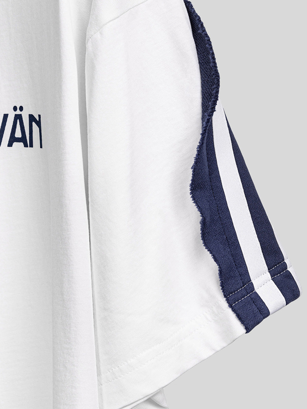 Vanguardia | “VAN" Sports Stripe Cotton T-Shirt - PSYLOS 1, Vanguardia | “VAN" Sports Stripe Cotton T-Shirt, Men's Wear, Vanguardia•JAPAN, PSYLOS 1