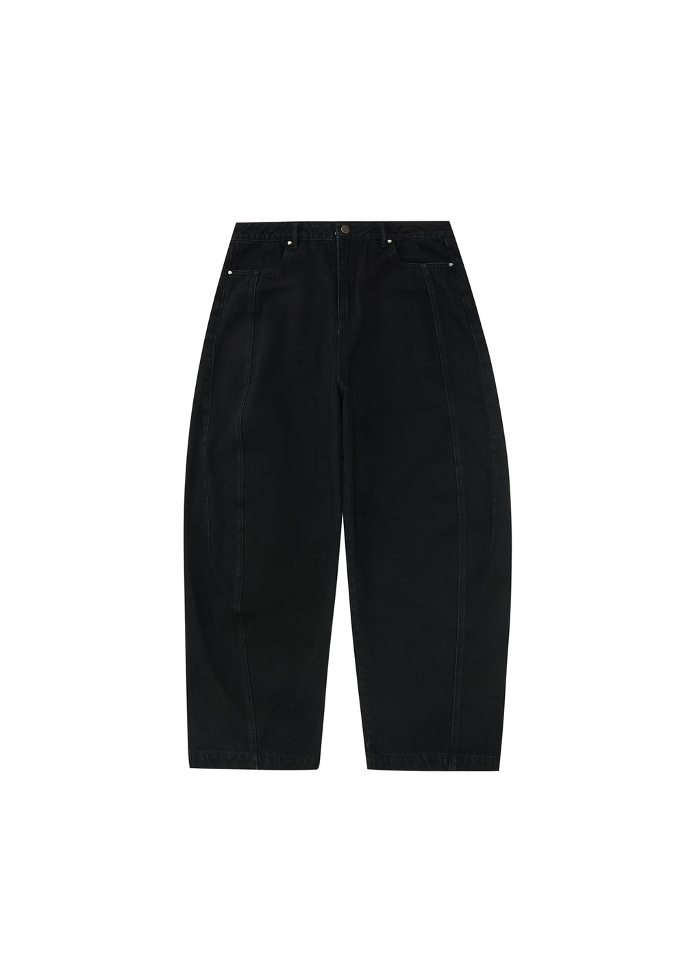 PCLP Black Denim Machete Pants