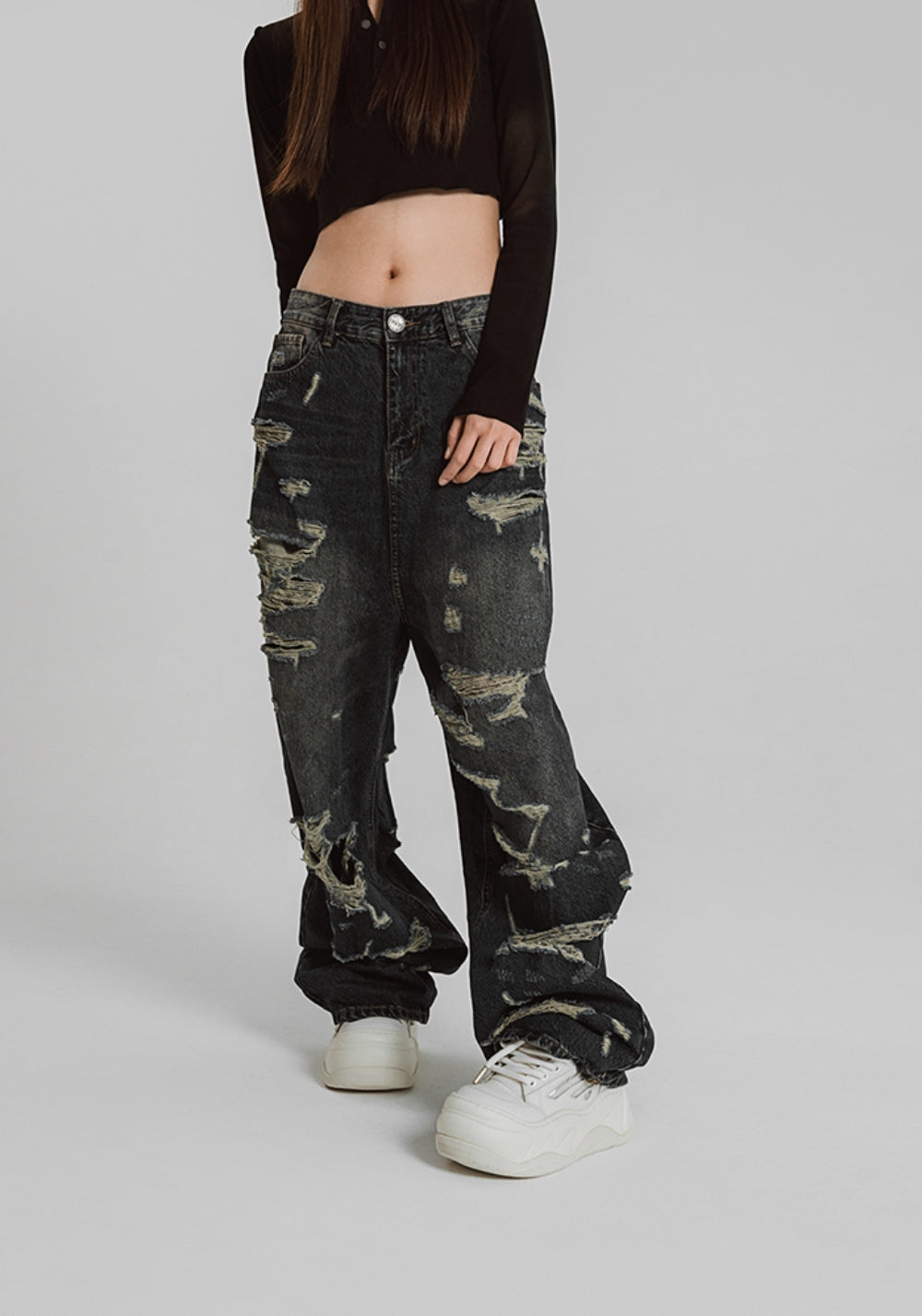 FYSPR丨WiFi 1.0 Wave Platform Shoes-White - PSYLOS 1, FYSPR丨WiFi 1.0 Wave Platform Shoes-White, Chunky Sneakers, FYSPR•JAPAN, PSYLOS 1