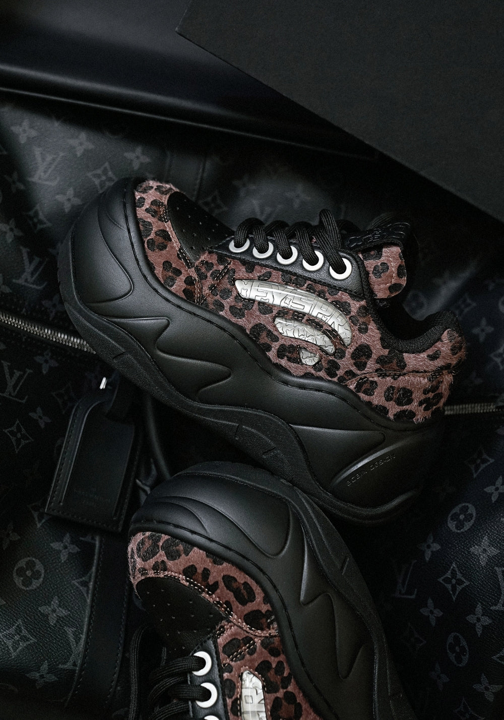 FYSPR丨Leopard Chunky Wave Sneakers - PSYLOS 1, FYSPR丨Leopard Chunky Wave Sneakers, Chunky Sneakers, FYSPR•JAPAN, PSYLOS 1