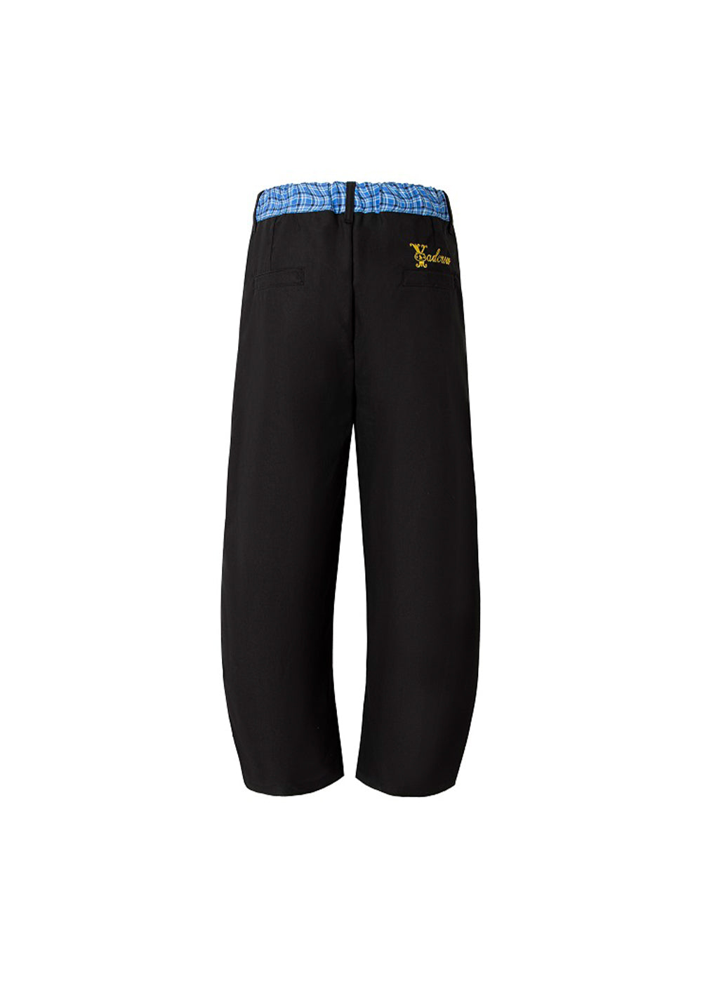 YADcrew丨Twin Waist Twisted Plaid Scimitar Pants - PSYLOS 1, YADcrew丨Twin Waist Twisted Plaid Scimitar Pants, Pants, YADcrew•JAPAN, PSYLOS 1