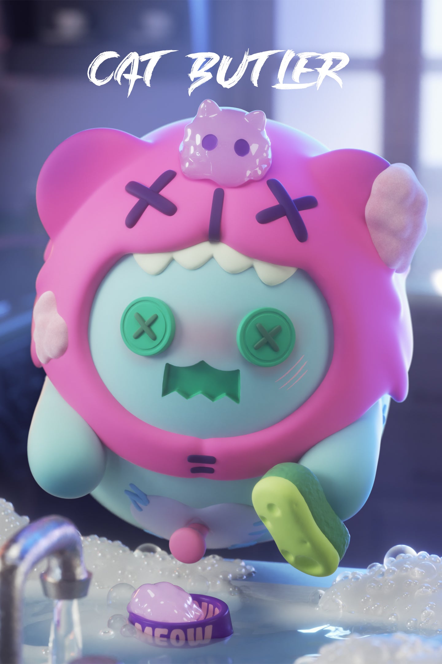 Finding Unicorn | ShinWoo Ghost Bear House Series Blind Box - PSYLOS 1, Finding Unicorn | ShinWoo Ghost Bear House Series Blind Box, Blind Box, Finding Unicorn, PSYLOS 1