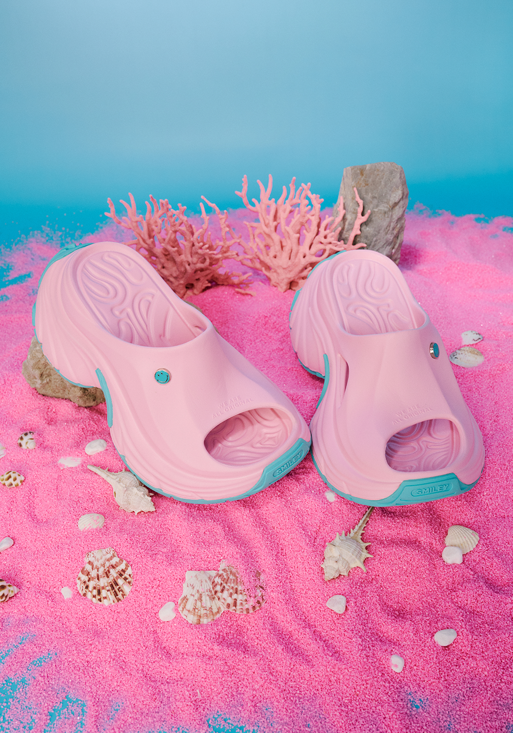 SMILEY丨Starfish Series Slippers-Pink - PSYLOS 1, SMILEY丨Starfish Series Slippers-Pink, Slippers, SMILEY•JAPAN, PSYLOS 1