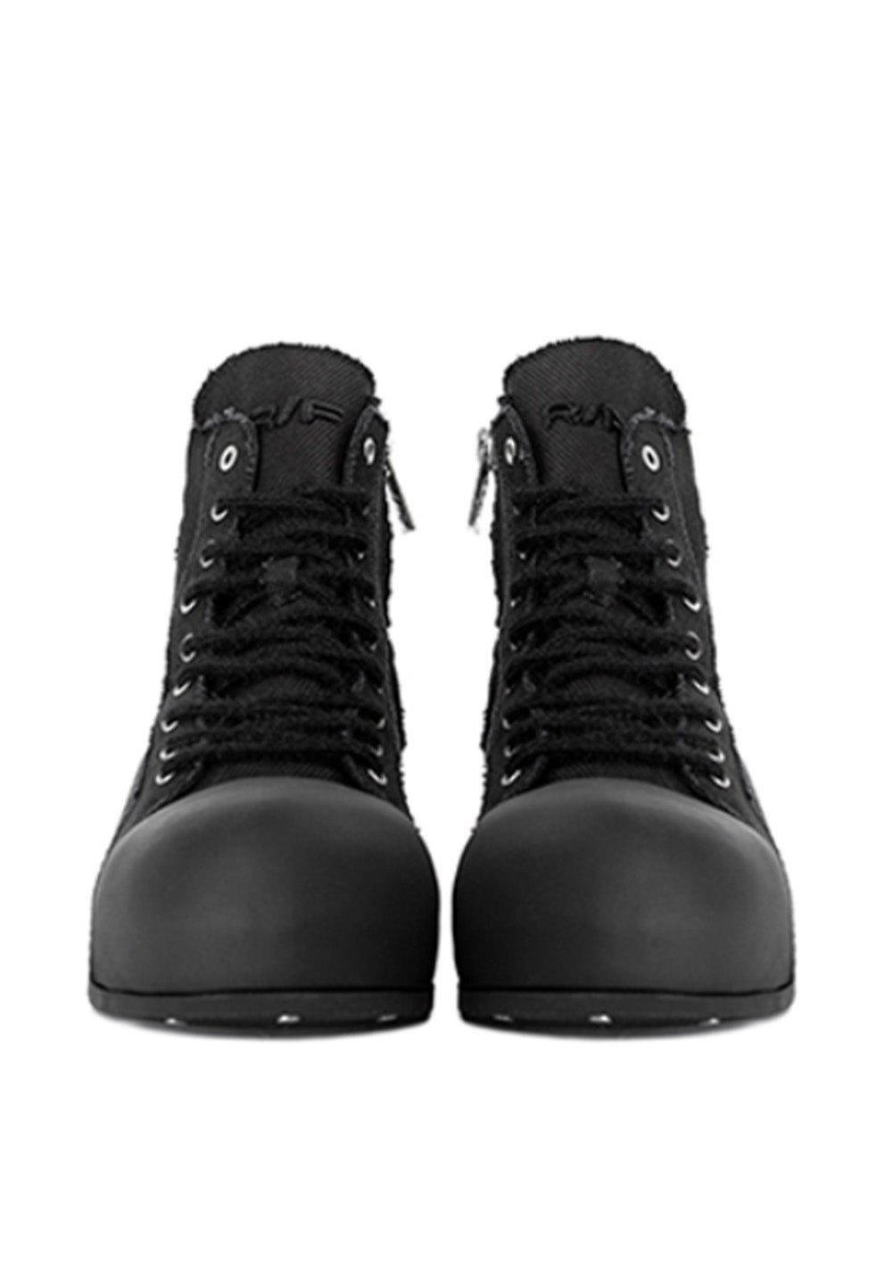 FVVO丨R/F 2.0 “ Chaos NOISE ”Canvas boots-Black - PSYLOS 1, FVVO丨R/F 2.0 “ Chaos NOISE ”Canvas boots-Black, Boots, FVVO&ROCKSTA•JAPAN, PSYLOS 1