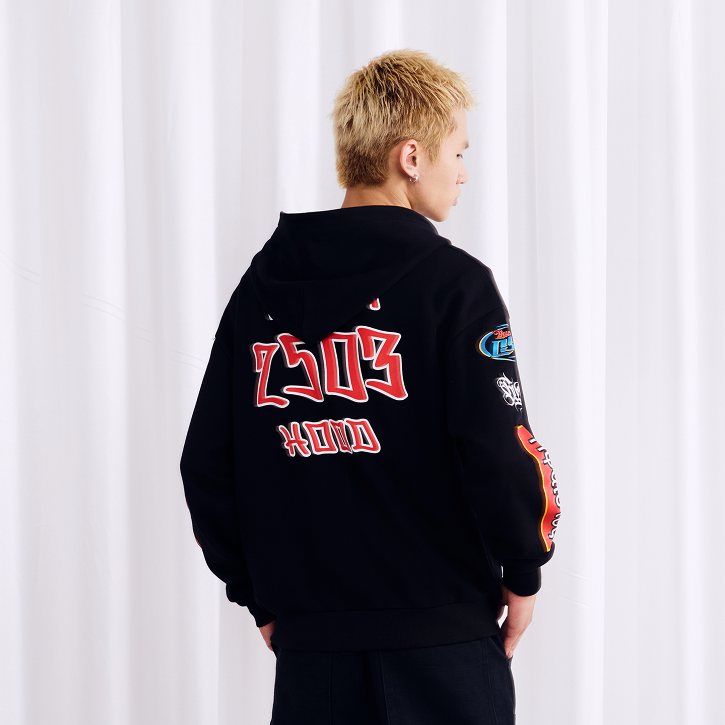 BURNIN Full Print Racing Zipper Hoodie - PSYLOS 1, BURNIN Full Print Racing Zipper Hoodie, Hoodie, Burnin, PSYLOS 1