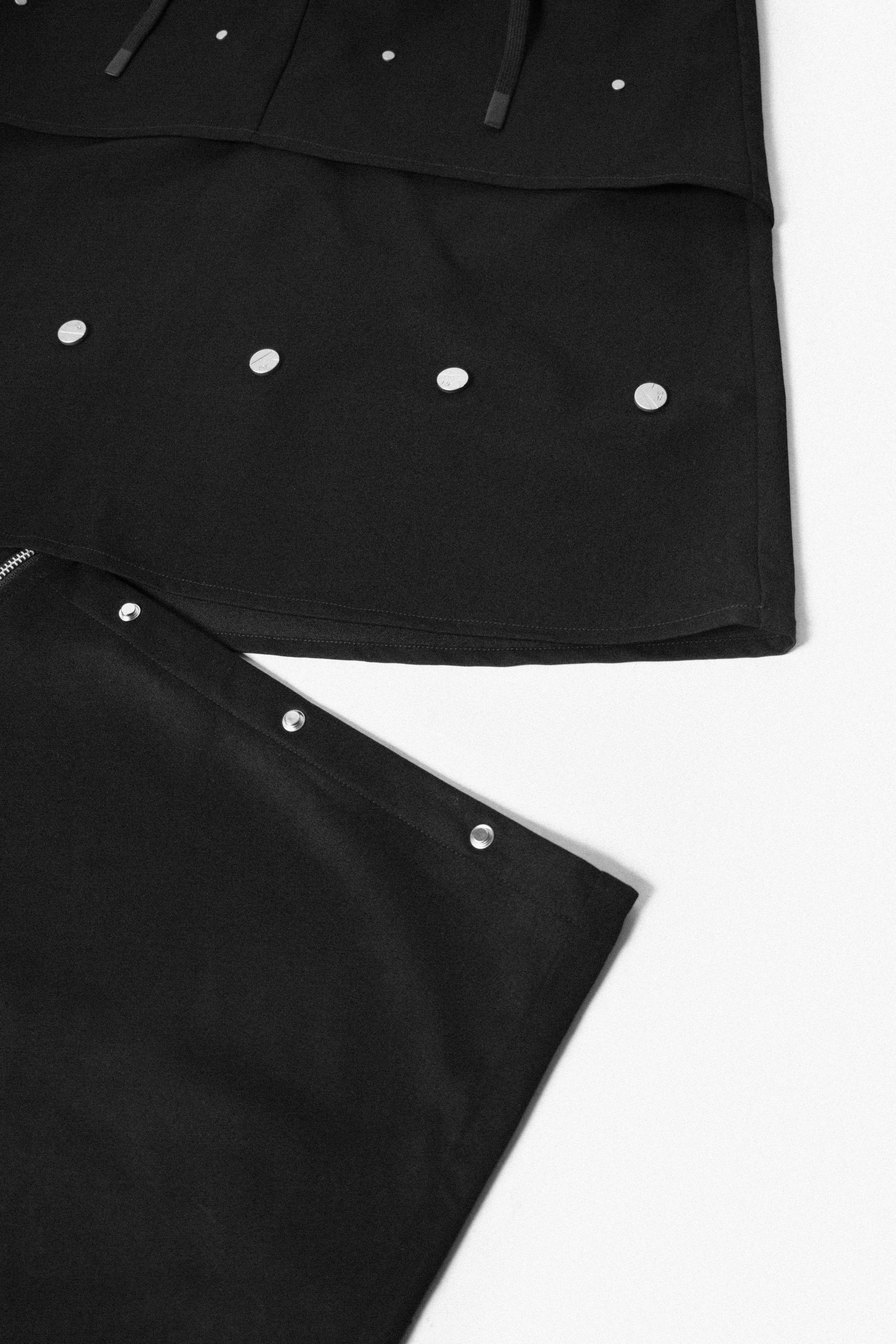 RELABEL丨Neutral Layered Studded Button Detachable Suit Long Skirt - PSYLOS 1, RELABEL丨Neutral Layered Studded Button Detachable Suit Long Skirt, Dress/Skirt, RELABEL, PSYLOS 1