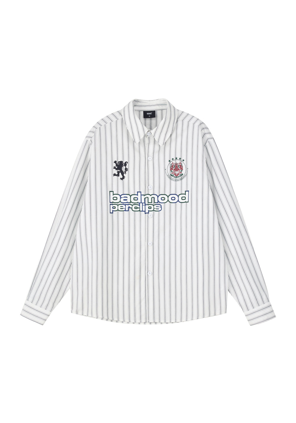 PCLP Soccer Print Striped Shirt