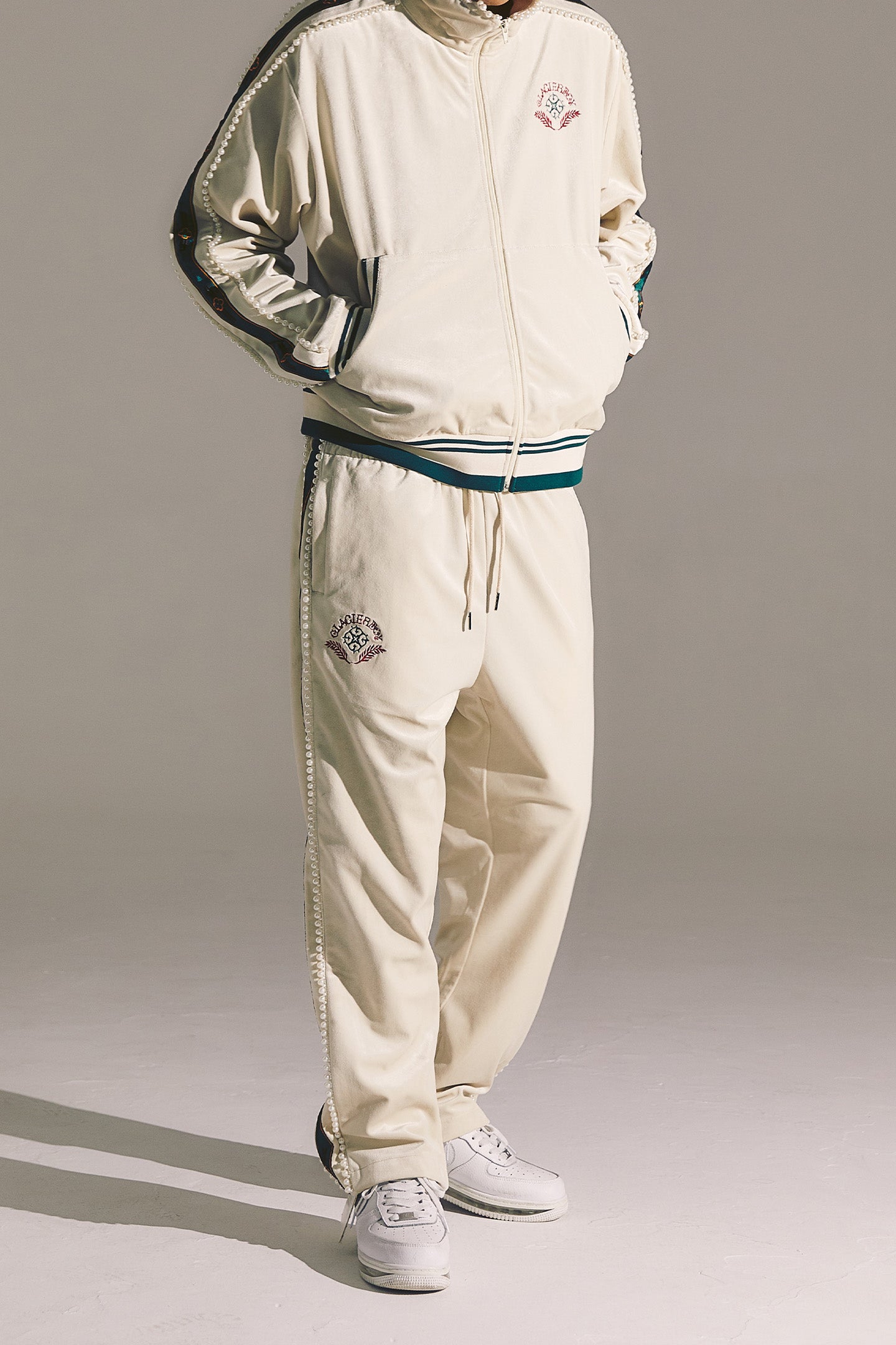 GLACIERBOY丨Pearl Velvet Pants - PSYLOS 1, GLACIERBOY丨Pearl Velvet Pants, Pants, GLACIERBOY•JAPAN, PSYLOS 1