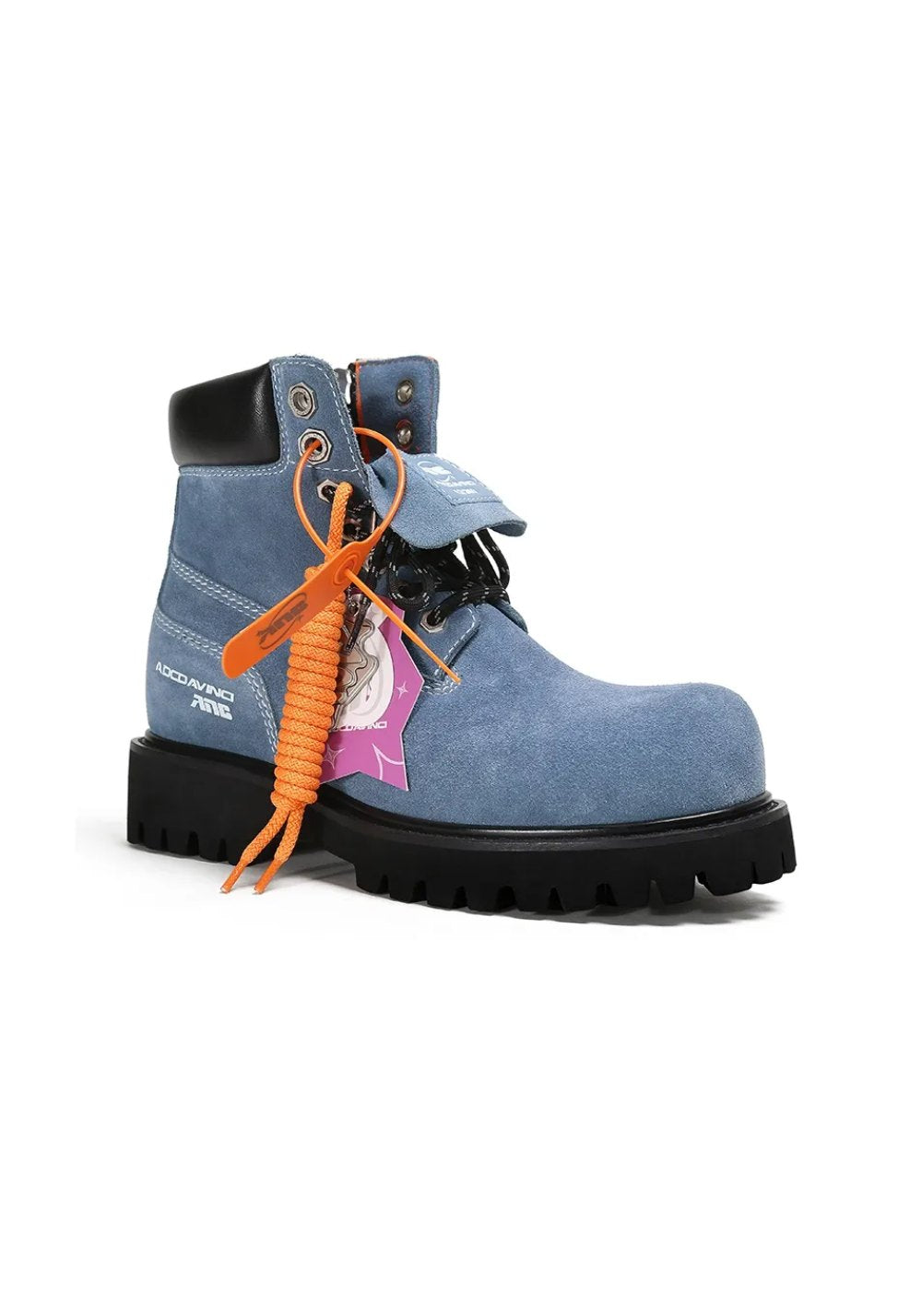 ADC丨Stardust Series Martin Boots-Blue - PSYLOS 1, ADC丨Stardust Series Martin Boots-Blue, Boots, ADC, PSYLOS 1