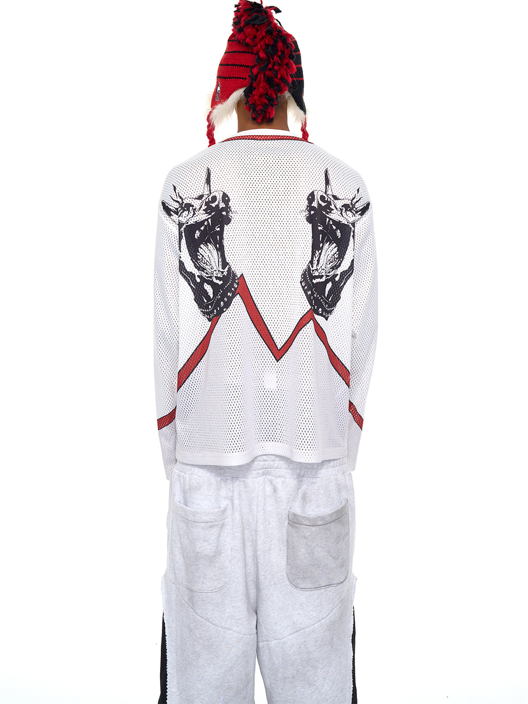 Fourth3ex | Mesh V Neck Long Sleeve Jersey - PSYLOS 1, Fourth3ex | Mesh V Neck Long Sleeve Jersey, Shirts, Fourth3ex, PSYLOS 1