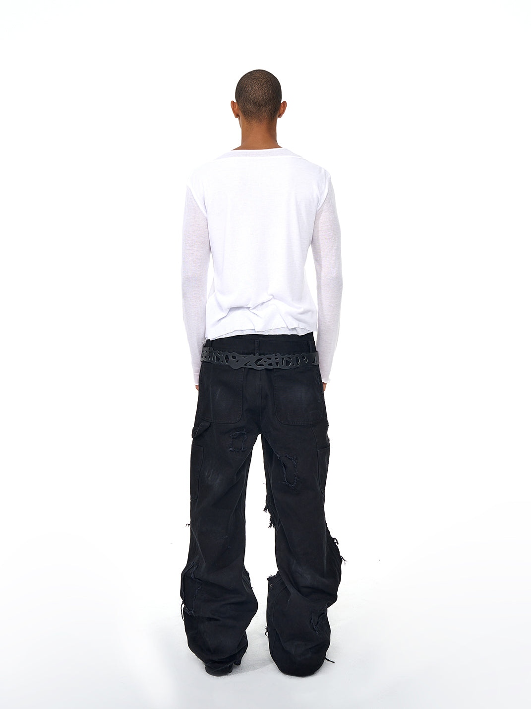 Fourth3ex | Punk Dog Double Layer Long Sleeve Tee - PSYLOS 1, Fourth3ex | Punk Dog Double Layer Long Sleeve Tee, T-Shirt, Fourth3ex, PSYLOS 1