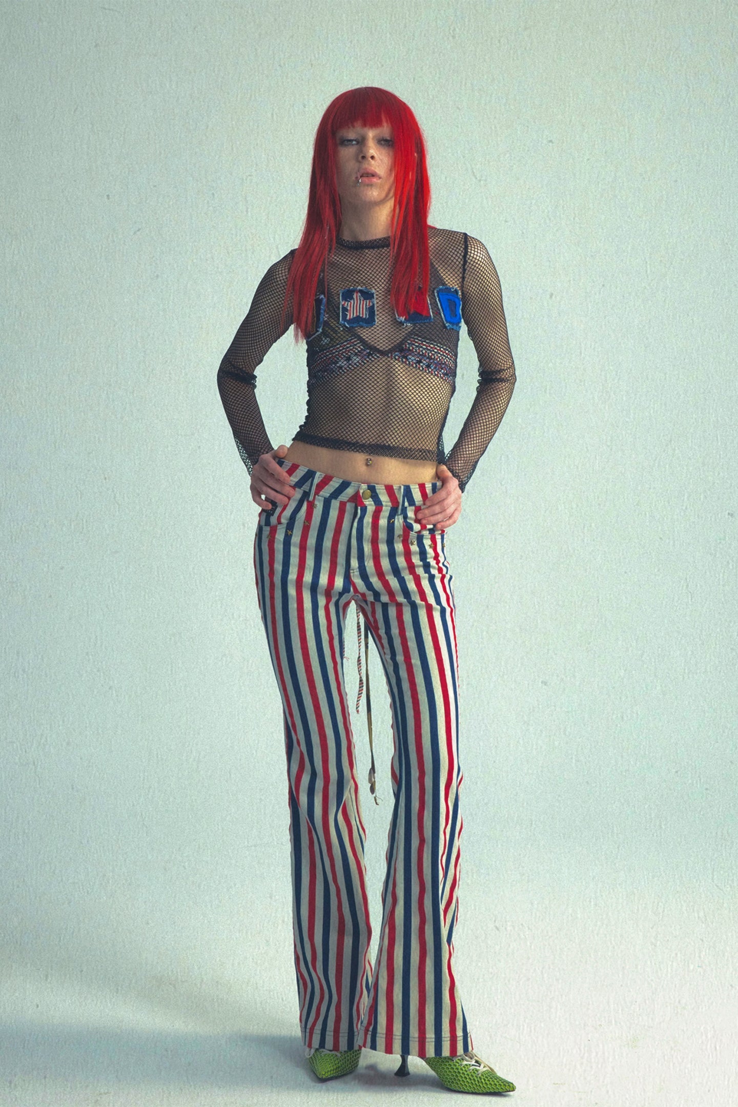 Denim Patch Washed Sun Top - PSYLOS 1, Denim Patch Washed Sun Top, Tank Top, NyDkyel, PSYLOS 1