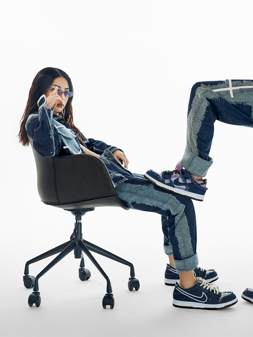 CIRCLECUSTOM丨“Timeloop”Series 「Soul cutter」 Dunk Customization - PSYLOS 1, CIRCLECUSTOM丨“Timeloop”Series 「Soul cutter」 Dunk Customization, Canvas Sneakers, CIRCLECUSTOM, PSYLOS 1