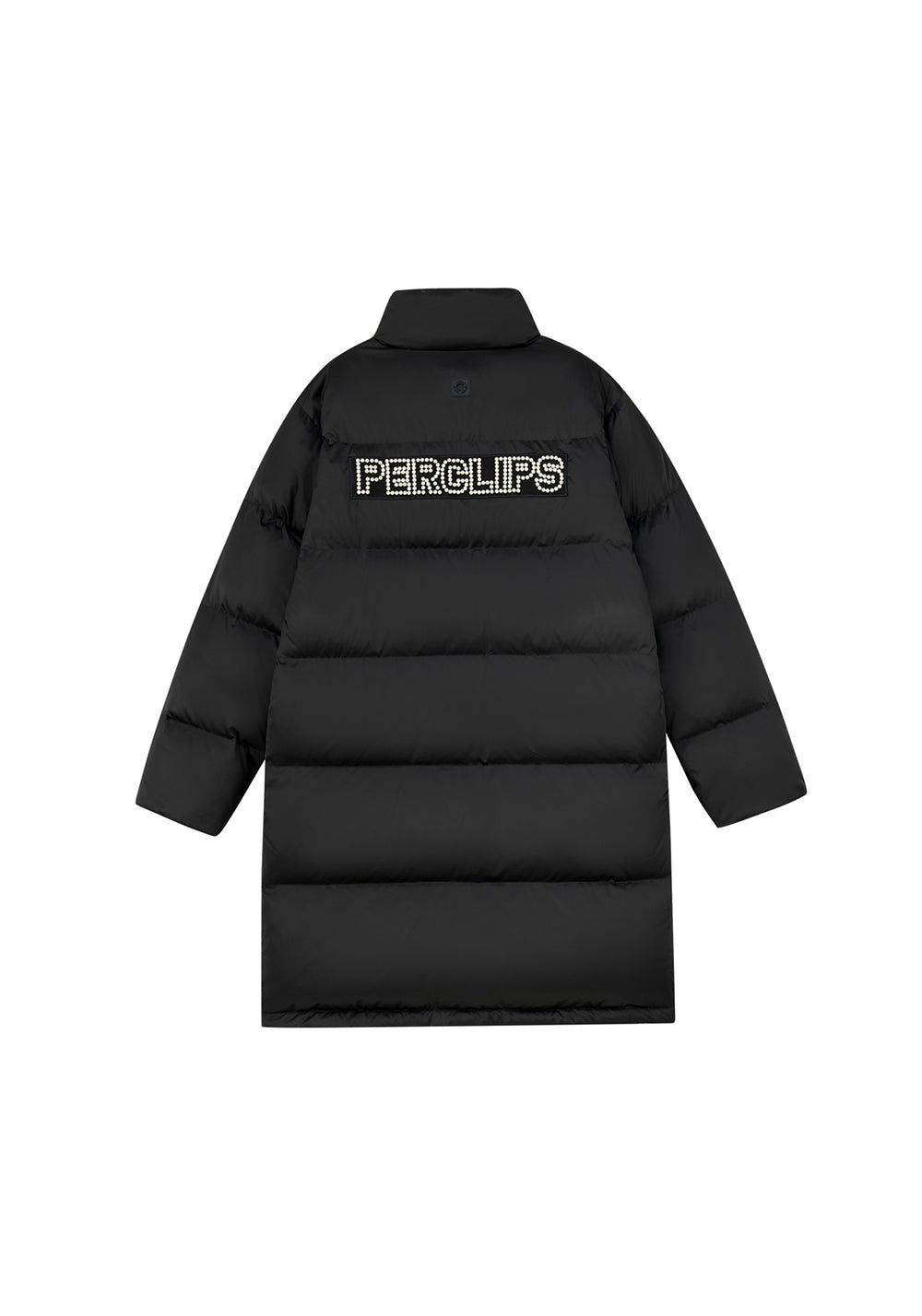 PCLP Mid-Length Pearl Collar Down Jacket