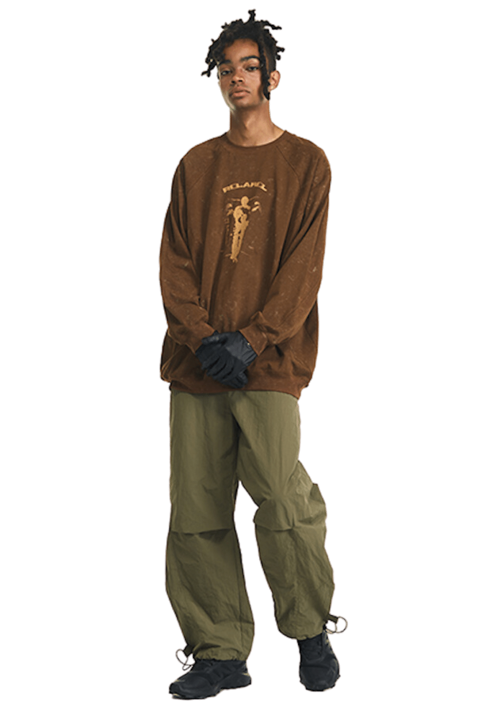 Deconstructed Tapered Wide Leg Pants - PSYLOS 1, Deconstructed Tapered Wide Leg Pants, Pants, RELABEL, PSYLOS 1