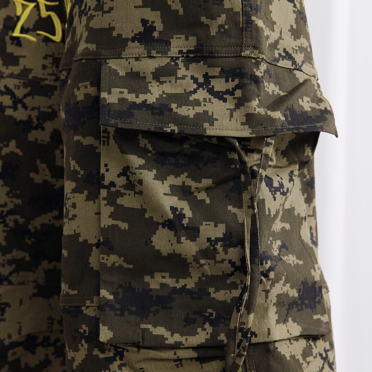 Burnin* "2503" Digital Camouflage Wide-Leg Pants - PSYLOS 1, Burnin* "2503" Digital Camouflage Wide-Leg Pants, Pants, Burnin, PSYLOS 1