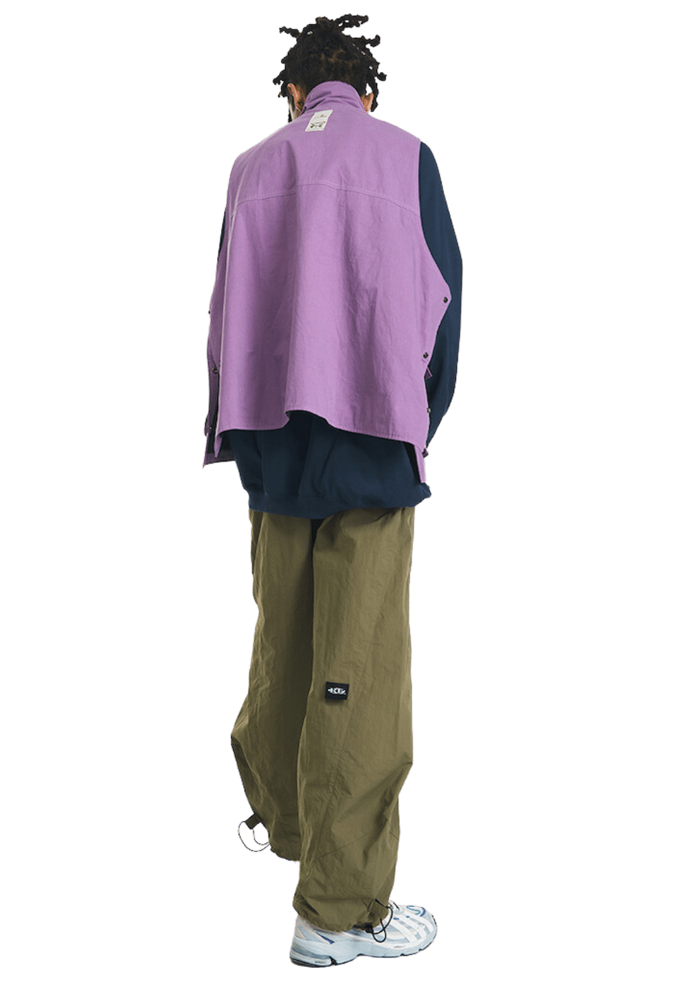 Deconstructed Tapered Wide Leg Pants - PSYLOS 1, Deconstructed Tapered Wide Leg Pants, Pants, RELABEL, PSYLOS 1