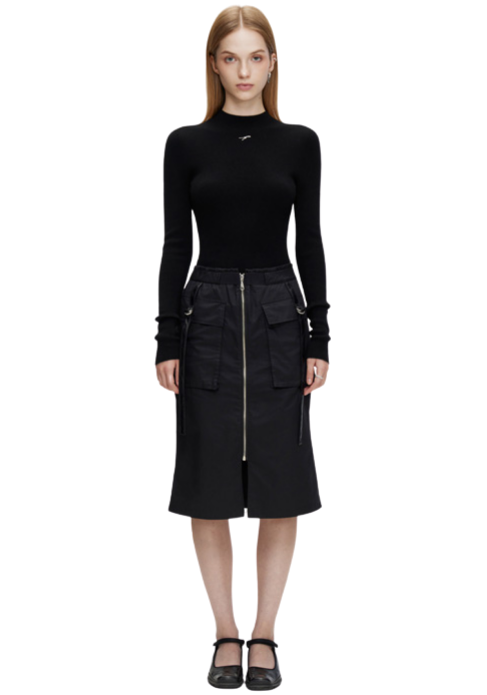 Long Zipper Skirt - PSYLOS 1, Long Zipper Skirt, Dress/Skirt, The Last Redemption, PSYLOS 1
