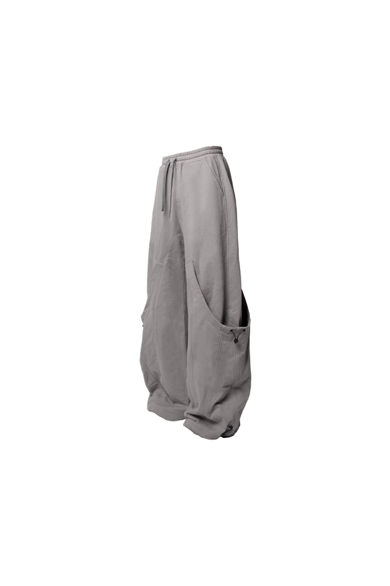 Grey Drawstring Sweatpants