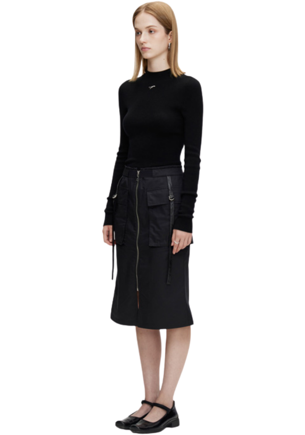 Long Zipper Skirt - PSYLOS 1, Long Zipper Skirt, Dress/Skirt, The Last Redemption, PSYLOS 1