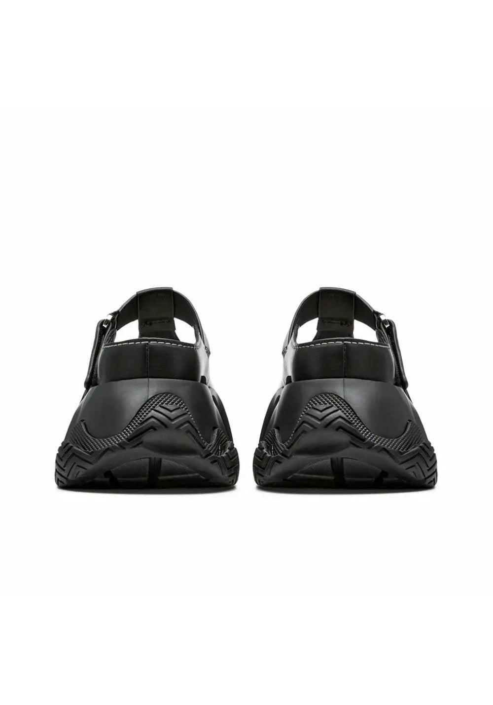 XMZY | Platform Closed-Toe Slides-Black - PSYLOS 1, XMZY | Platform Closed-Toe Slides-Black, Slippers, XMZY•JAPAN, PSYLOS 1