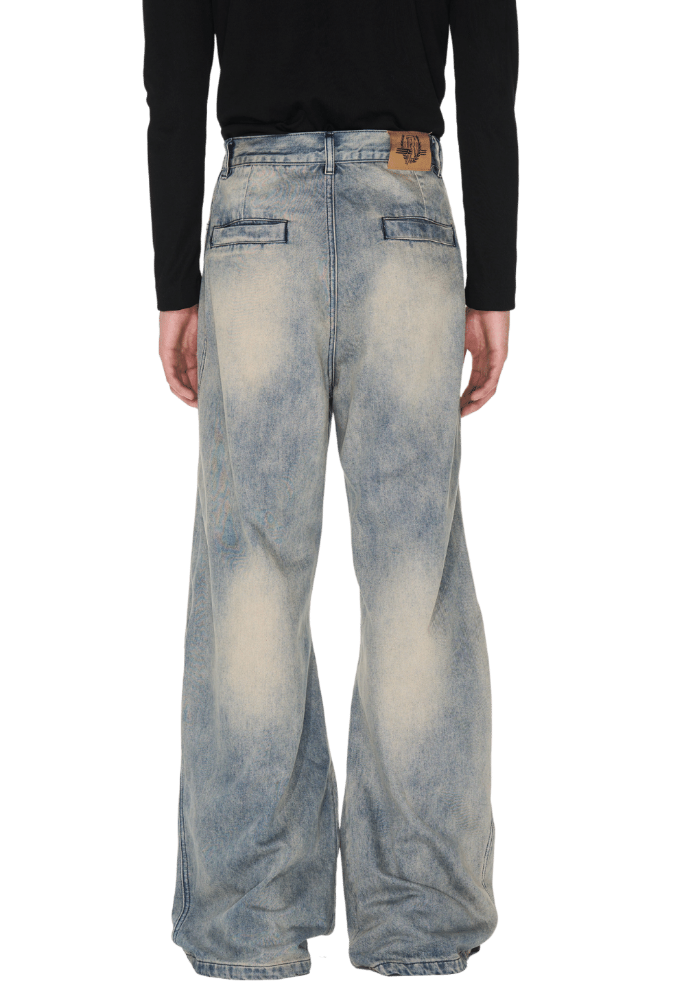 Washed Gradient Denim Jeans - PSYLOS 1, Washed Gradient Denim Jeans, Pants, BLIND NO PLAN, PSYLOS 1