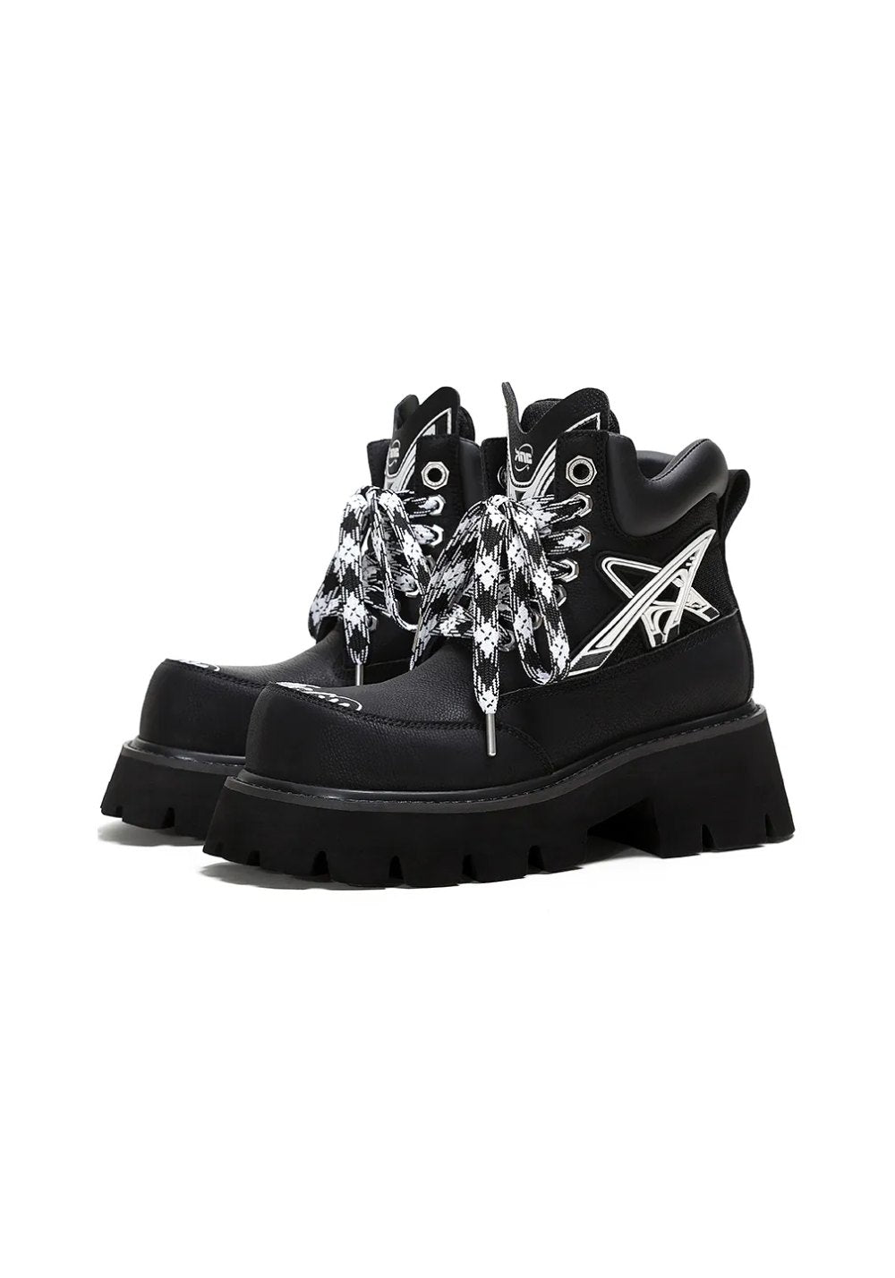 ADC丨Stardust Cat-Ear Black Boots-Black - PSYLOS 1, ADC丨Stardust Cat-Ear Black Boots-Black, Boots, ADC, PSYLOS 1