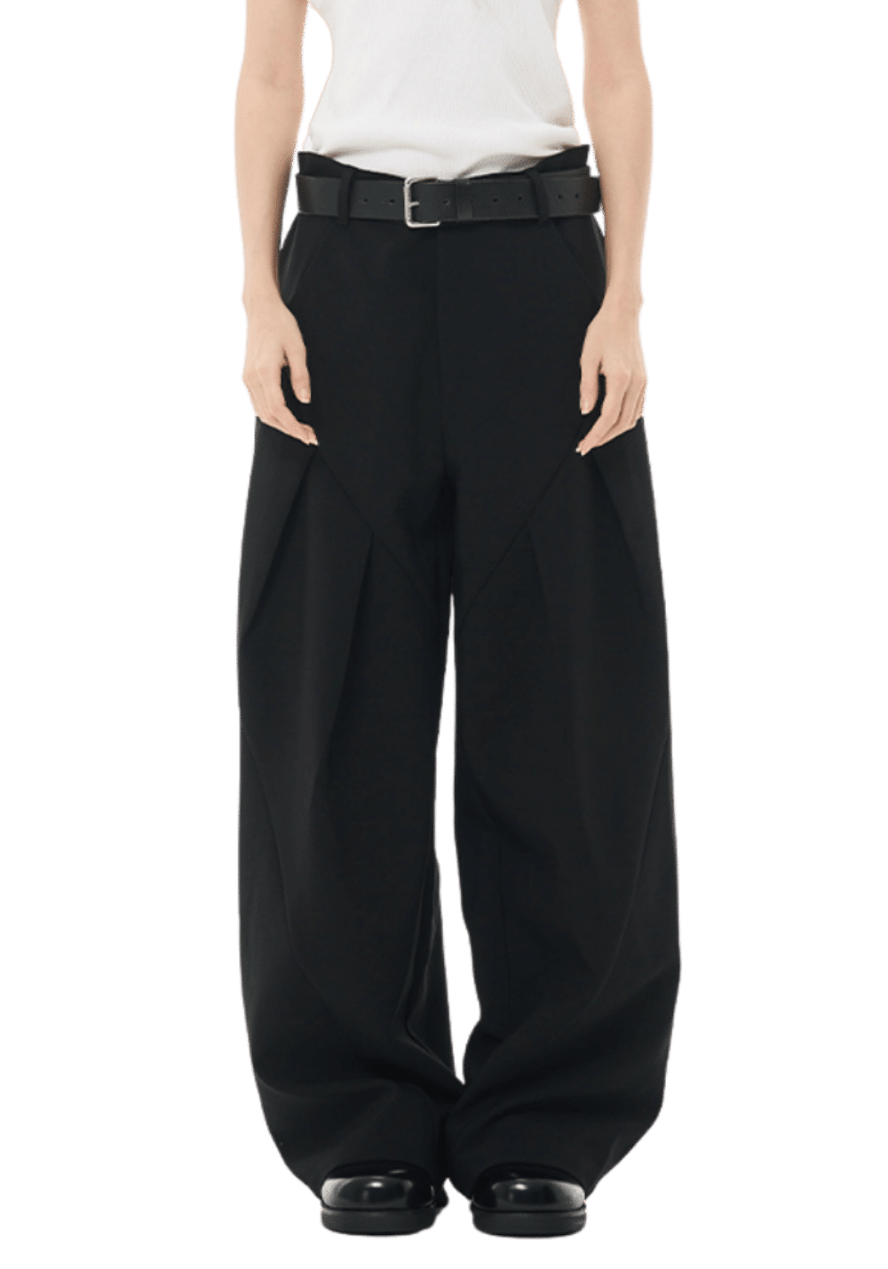 T-HOOD Men's Regular Fit Rayon Terylene Blend Solid Formal Urbane Grey  Trousers with Side Pockets