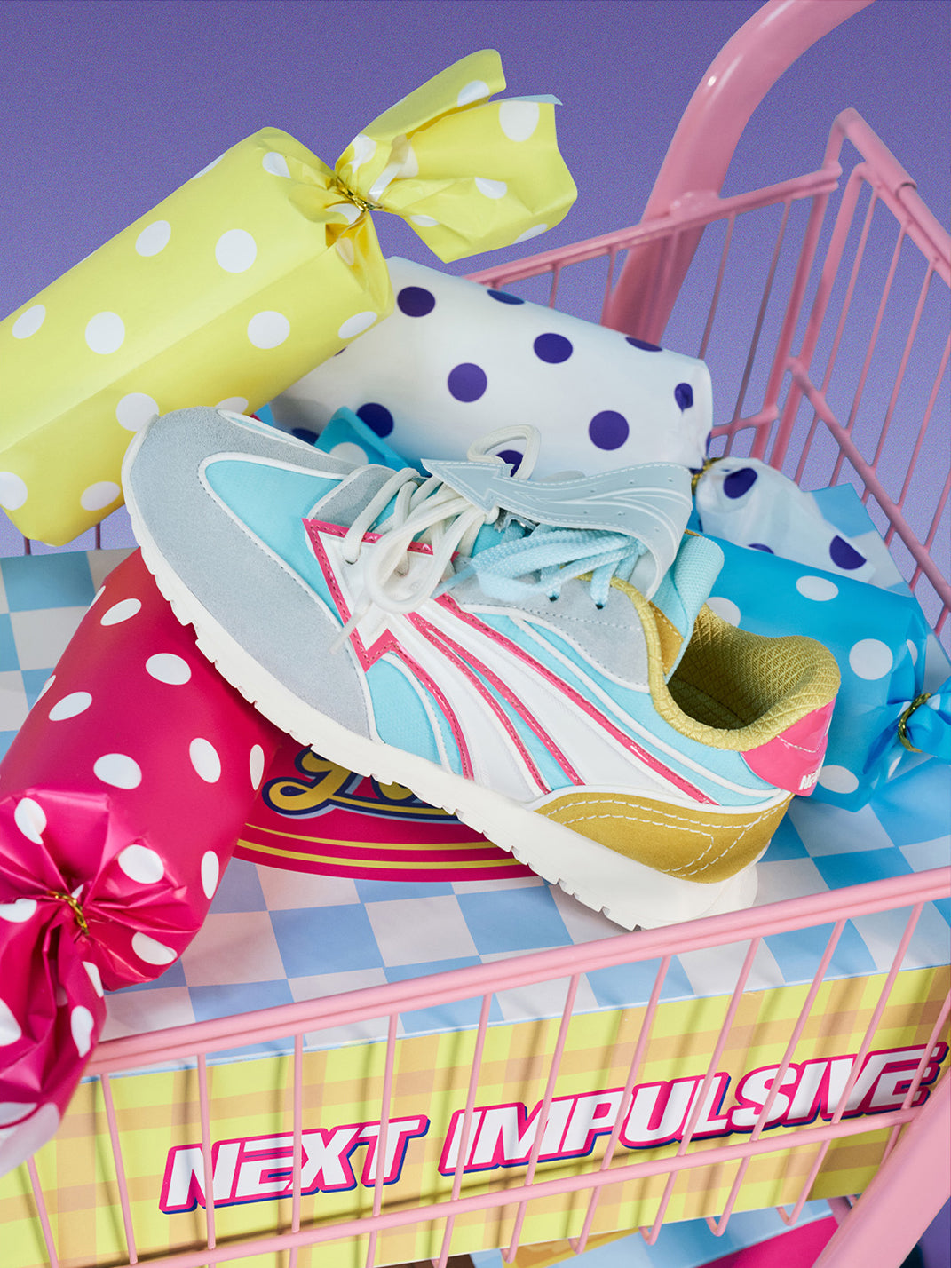 NEXT IMPULSIVE | Arrow Multicolor German Trainers-Blue&Pink - PSYLOS 1, NEXT IMPULSIVE | Arrow Multicolor German Trainers-Blue&Pink, Retro Trainers, NEXT IMPULSIVE•JAPAN, PSYLOS 1