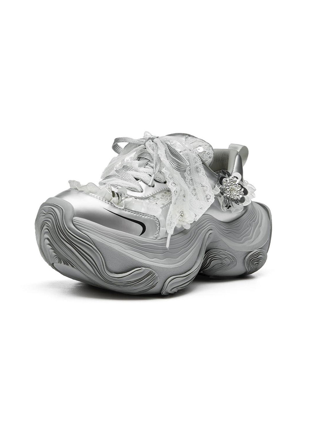 XMZY | Roman Holiday Dad Shoes-Gray - PSYLOS 1, XMZY | Roman Holiday Dad Shoes-Gray, Chunky Sneakers, XMZY•JAPAN, PSYLOS 1